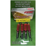 HONDA ACCORD SV4 HILOW BODYSHIFT SOFT HARD 32 STEP MONOTIUB FGK MOTORSPORT ADJUSTABLE (BS HS)