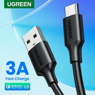 UGREEN USB 3A Type C Charger Cable for Samsung Galaxy A70/SAMSUNG S10/S9/S8/Note 10/Note 9/Note 8/Redmi Note 8 Pro/Huawei P30/P30 Pro/Mate 30/Mate 30 Pro/LG V40