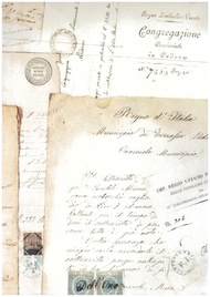 西式包裝紙-古典郵票 | 歐洲 歐式 鄉村 禮物 懷舊 英文 包裝