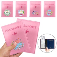 Sarung pasport kotak pasport sarung pelindung pasport perjalanan sesuai untuk lelaki dan perempuan b