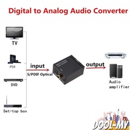 【DOOL】(Digital-to-Analog Converter), SPDIF Optical/Coaxial Signal to R/L Converter
