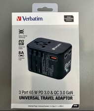 Verbatim 65W 旅行充電器