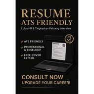 Resume ATS Friendly + Cover Letter | Servis Resume Professional & Eksklusif