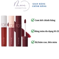 Romand Zero Lipstick 01-25, Romand Zero Velvet Tint 5.5g
