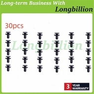 30Pcs Auto Fastener 865952T500 1420608250B For Hyundai i30 Santa Fe Tucson Car Front Bumper Position