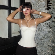 DUNEA Women SolidFashion Lace Cami
