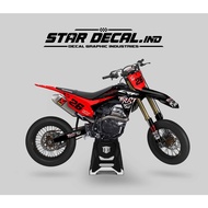 NEW DESIGN CRF 150L DECAL SUPER GLOSSY CUSTOMbebas CODE 49