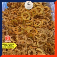 Makanan Pantang Murah Peria Crispy RM12 Snek Berpantang Snek Diet Kuali Mak (Peria + Lada Hitam)