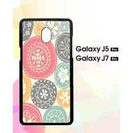 Custom Hardcase Samsung Galaxy J5 Pro | J7 Pro 2017 Candy Circles Pattern E1135 Case Cover