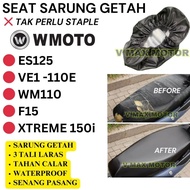 Seat Sarung Getah Motorcycle Seat Cover untuk WMOTO Motor : ES125 / XTREME 150i / WM110 / VE1-110E /