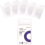 Popcorn Games Premium Card Sleeve 2 Set|50pcs Each- Ideal for K-Pop Photocards, and Japanese Trading