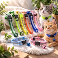 Cat Collar Dog Plain Lock Safety With Reflective Strips Night Vision Bright Colors C Cat Leash Cat H