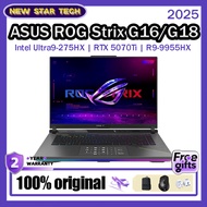 2025 ASUS ROG Strix G16/G18 / R9 9955HX3D / R9 9955HX  Ultra9-275HX | RTX 5070Ti 2.5K 240Hz/165Hz Ga