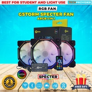 G-STORM Specter ARGB Fan 3in 1 with Hub and Remote Control | TECH PROVIDER