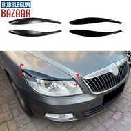 [BUBL] for Skoda Octavia MK2.5 2008-2012 Headlight Eyebrows Eyelids Trim Cover
