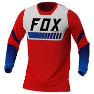 Long Sleeve Motocross Shirt MTB Downhill Jersey Foxxamo Mountain Enduro Bike Clothing Quick Drying MTB T-Shirts Cycling Jersey