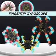 Finger Spinner Spinning Top Fidget Toy Stress Relief Toy Transformable Spinner E5a4