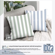 Striped sofa cushion cover size 30x30 40x40 45x45 50x50
