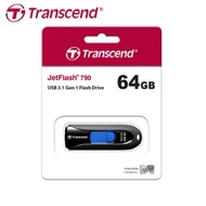 【現貨免運】Transcend 創見 JetFlash 790 64GB USB 3.1 伸縮 隨身碟