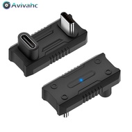 USB-C Male To USB-C Female Adapter 180 Degree U-shaped USB C Male Female Adapter for ASUS Rog Ally/NS Switch Console