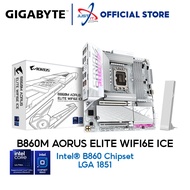 GIGABYTE B860M AORUS ELITE WIFI6E ICE DDR5 / D5 LGA1851 GAMING MOTHERBOARD COMBO ULTRA 5 225F / 235 