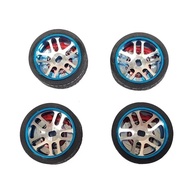 4Pcs Metal Brake Caliper Brake Disc for 1/28 RC Drift Touring Car Wltoys K969 K989 MINI-Q MINI-Z MIN