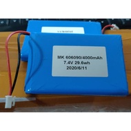 GT Media WS6979 V8 V73 Satfinder replacement LI-ION Battery 7.4V 4000 mAh