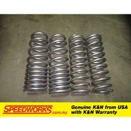 HOT BITS FRONT & REAR SPORTS COIL SPRING SETS FOR HONDA CIVIC SH 3/4