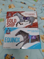 日本賽馬 Horse Figure Thoroughbred Collection 春秋分+黃金船 - Gold Ship & Equinox