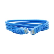 สายแลน สายพ่วง CAT5E RJ45 ขนาด 10 ม. สีฟ้า