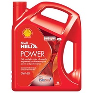 Shell Helix Power 0W-40 Lubricant Engine Oil 0w40