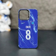 Chelsea Football Club 2025 Home jersey Enzo Fernández 8 Phone case for iPhone 11 12 promax 13 14 plu