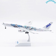 -JC Wings 1: 200 All Japan Sky Boeing B777-200ER JA745A Airplane Model Wing Version