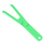 [Easy Use]Stainless Steel Toothpick Dental Floss Reusable For Flossing Holder Portable ECO-Friendly 