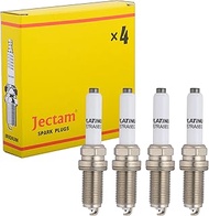 Jectam Iridium Spark Plug 06K905601B 06K905611C PLFER7A8EG PLFE7RA8EG 4Pcs Compatible with 2013-2022