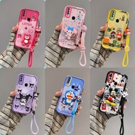 Casing OPPO A31 2020 Anime watak pelekat patung shell telefon bimbit