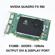 [HCM]Card màn hình Nvidia Quadro FX580 FX1800 FX3700 FX3800 FX4800 FX5800 GDDR3 hàng chính hãng bảo 