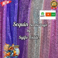 Sequin Fabric Thousand Sequin Fabric/ MUA Video Photo Background Backdrop Fabric and Decoration Squi