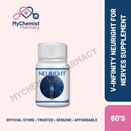 V-Infinity Neuright 927mg Tab 30's - Supplement Saraf, Sakit Sendi, Replenish Menstruation, Relieve 