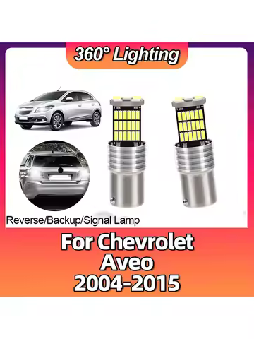 Car Light 1156 BA15S P21W LED Turn Signal Lamps For Chevrolet Aveo 2004 2005 2006 2007 2008 2009 201