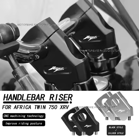 750 XRV Motorcycle Handlebar Riser Motocross Heightening Clamp Mount Pit Bike Motorbike For Africa T