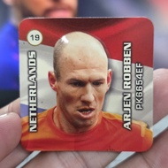 3d Magnetic Card Embossed Picture Arjen Robben Is Suitable For Collection. Consider The Image/VDO