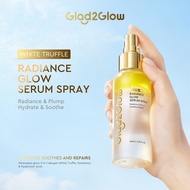 Glad2Glow - White Truffle Radiance Glow Serum Spray 100ml Glass-Skin Glow in 1 spray Brightens & Pro