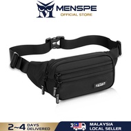 MENSPE Men Chest Bag Waist Bag Fashion Fitness Bag Oxford Cloth Crossbody Bag Sports Bag Waterproof 