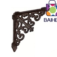 BAIHEE Right Angle Frame, Cast Iron Right Angle Flower Shaped Right Angle, Durable Coffee Support Br