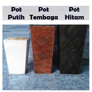 Pot Kayu Tinggi 45 Cm Bunga Plastik / Bahan Pohon Bunga Plastik / Bahan Pohon Bunga Artificial / Pot