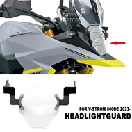 Motorcycle Accessories Headlight Protector Acrylic Transparent Covers For SUZUKI V-STROM 800 DE 800 