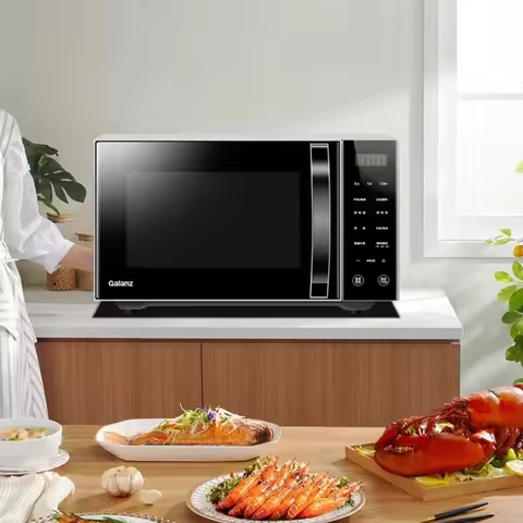 25L Microwave Steamer Oven Combo - Home&Commercial Flat Plate Lightwave Inverter Multi-Function Mach