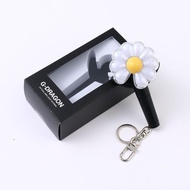 Kpop BIGBANG Mini Lightstick Keyring Idol G-DRAGON Little Daisy Glow Stick Bag Keychains Fans Gift