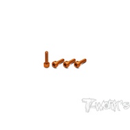 T-WORKS TA-086 7075-T6 Anodized Alum Screws for Futaba 4PX / 7PX